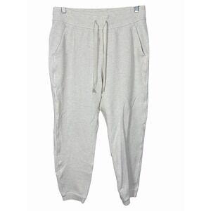 Lululemon Ribbed High Rise 7/8 Joggers Women's 8 Opal Textured Knit Sweatpants